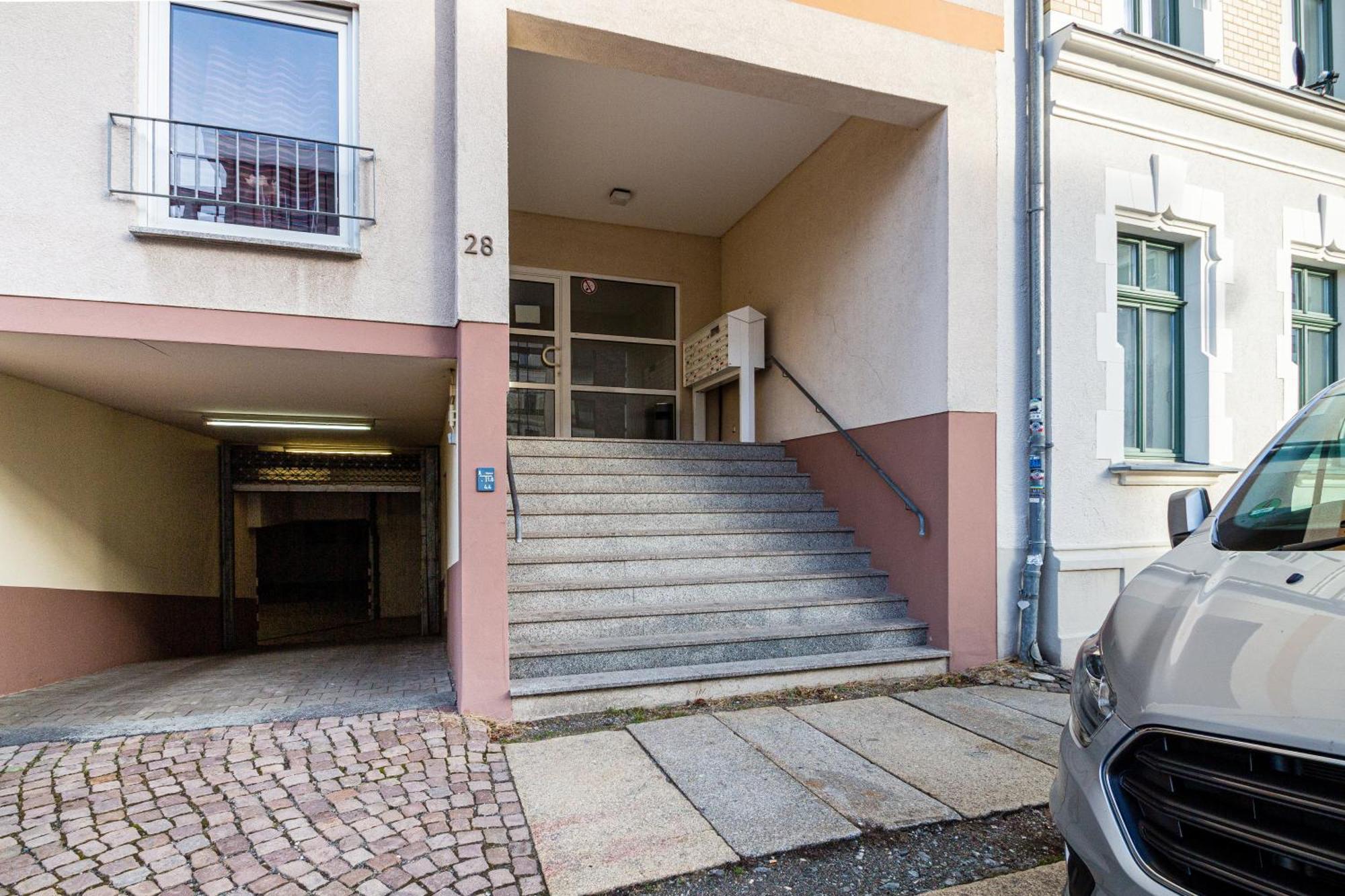 Apartmenthaus In Chemnitz Fuer Monteure 外观 照片